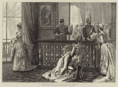 Buckingham Sarayı'nda Bir Misafir Odası by Arthur Hopkins