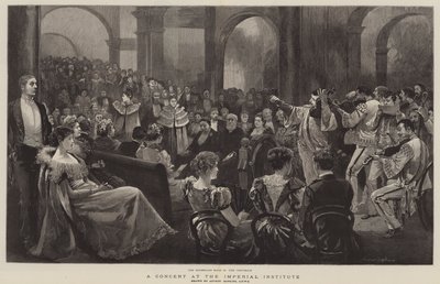 İmparatorluk Enstitüsü'nde bir konser by Arthur Hopkins