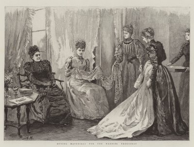 Düğün Çeyizi için Malzeme Satın Alma by Arthur Hopkins
