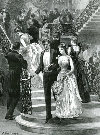 Akşam yemeğine inmek. ilk topum by Arthur Hopkins