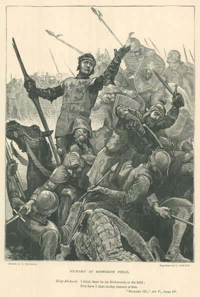 Illustration for King Richard III  by Arthur Hopkins