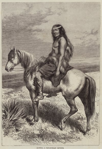 Kamilo, bir Patagonya Cacique by Arthur Hopkins