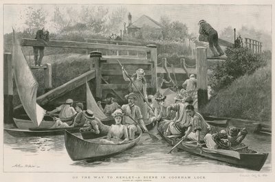 Henley yolunda - Cookham Lock