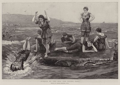 Deniz Kenarında Yaz, Dalış Sal by Arthur Hopkins