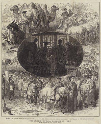 ಪೆಕಿನ್ ಟರ್ಕ್‌ನಲ್ಲಿ ಚೀನೀ ಇಂಪೀರಿಯಲ್ ಮದುವೆ by Arthur Hopkins