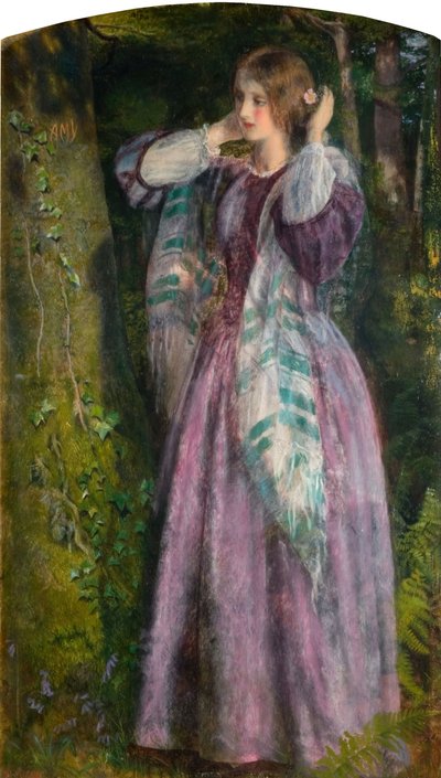 Amy, 1859. by Arthur Hughes