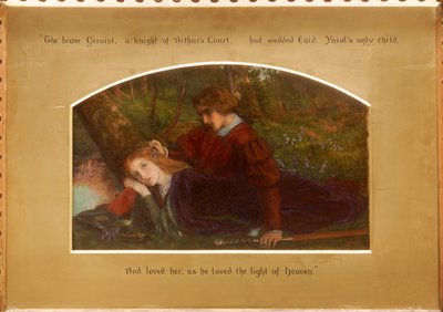 Enid ve Geraint by Arthur Hughes