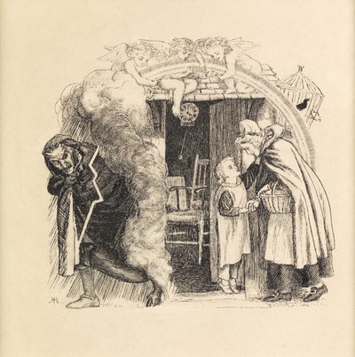 Küçük Kaleci, 1871 by Arthur Hughes