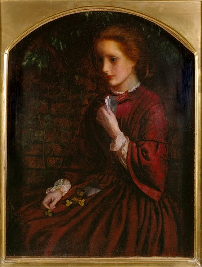 Hercai Menekşe, c1860 by Arthur Hughes