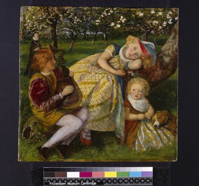 Kings Orchard, 1858 dolayları by Arthur Hughes