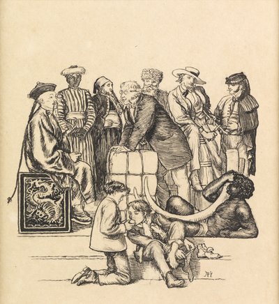 Ticaret, 1871 by Arthur Hughes