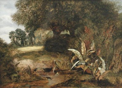 Sessiz Bir Köşe (tuval üzerine yağlı boya) by Arthur J. Stark