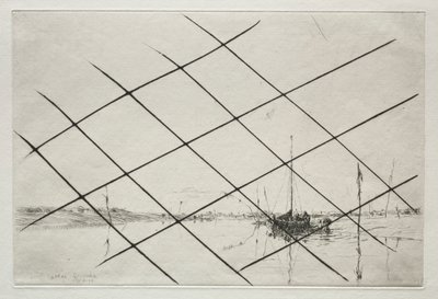 Oyster Grounds (Essex Creek, Low Tide) by Arthur John Trevor Briscoe