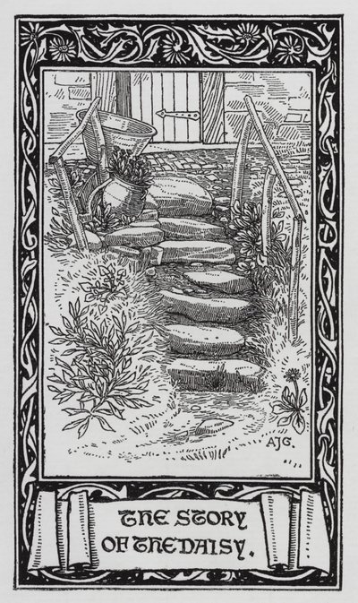 Hans Christian Andersen: Papatya (taş) by Arthur Joseph Gaskin