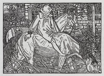 Hans Christian Andersen: Komşu Aileler (lito) by Arthur Joseph Gaskin