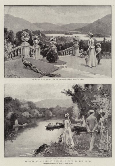 Bir Tatil Yeri Olarak İrlanda, Güneyde Bir Tur by Arthur Kemp Tebby