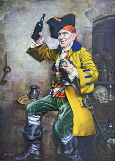 Korsan Tipi (renkli taş) by Arthur Longlands Grace