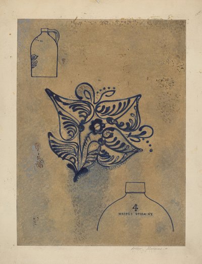 Sürahi, ç. 1937. by Arthur Matthews