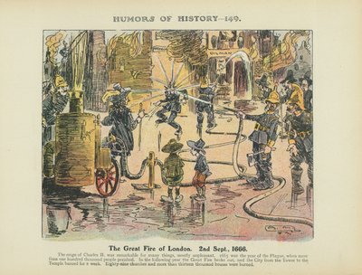 Büyük Londra Yangını. 2 Eylül. by Arthur Moreland