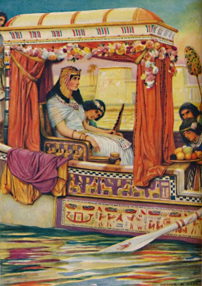 Kleopatra - Kraliyet Kadırgasındaki Eski Nil Yılanı, c1925 by Arthur Percy Dixon