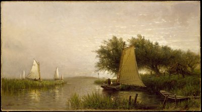 Synepuxent Körfezi'nde, Maryland, 1876 by Arthur Quartley