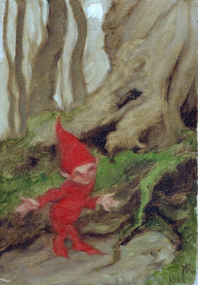 Ağaç Köklerinden Bir Cüce, 1928 by Arthur Rackham