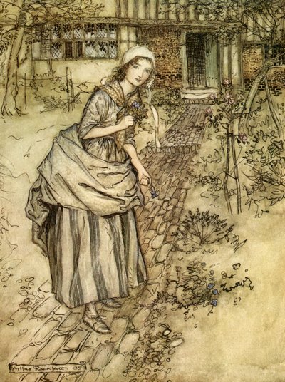 Bir yaz gecesi rüyası by Arthur Rackham