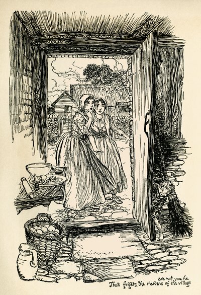 Bir yaz gecesi rüyası by Arthur Rackham