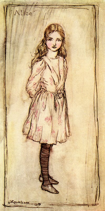 Alice Harikalar Diyarında Maceraları, Lewis Carroll by Arthur Rackham
