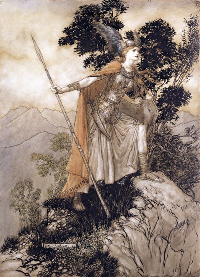 Brunhilde, Richard Wagner tarafından The Rhinegold ve Valkyrie