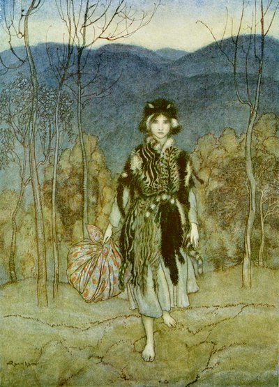 kedi derisi by Arthur Rackham