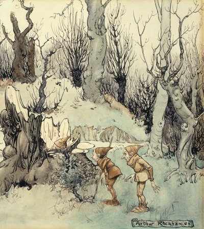 Ormandaki Elfler, 1908 by Arthur Rackham