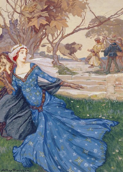 Guinevere, La Cote Male Taile tarafından kurtarıldı, Eski Masallardan Öyküler Koleksiyonu
