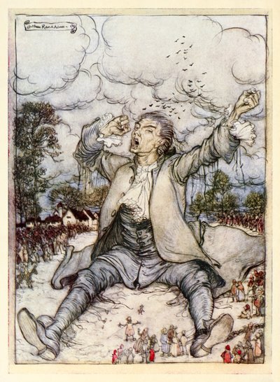İplerden kurtulan Gulliver, Jonathan Swift