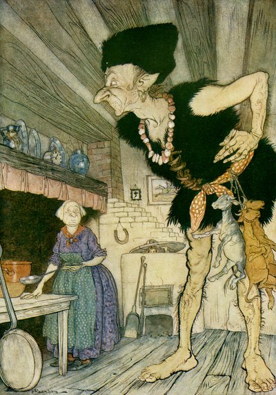 Jack ve Fasulye Sırığı by Arthur Rackham