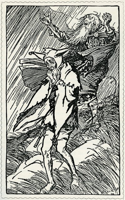 William Shakespeare tarafından Kral Lear by Arthur Rackham