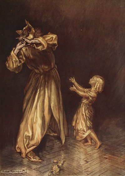 Küçük Marygold altın bir heykeldi, Nathaniel Hawthorne