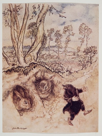 Soğan sosu! Soğan sosu! alaylı bir şekilde söyledi ve Kenneth Grahame (1859 - 1932), pub