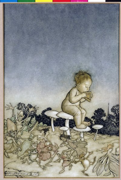 Peter Pan, Periler Orkestrası, Kensington Bahçeleri