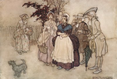 Rip Van Winkle, 1907 by Arthur Rackham
