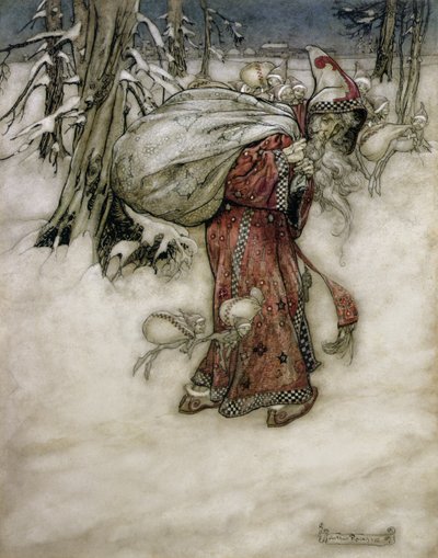 Noel Baba, Arthur Rackhams Book of Pictures