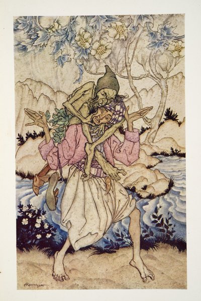 Sinbad, The Arthur Rackham Fairy Book, pub