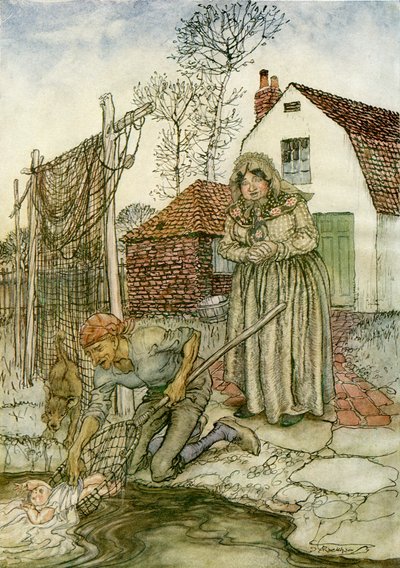 Balık ve Yüzük by Arthur Rackham