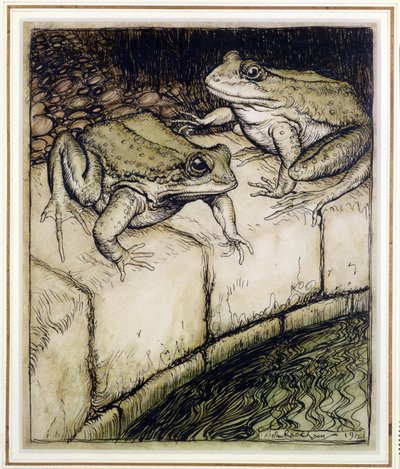 Kurbağalar ve Kuyu, Ezop Masallarından bir örnek, 1912