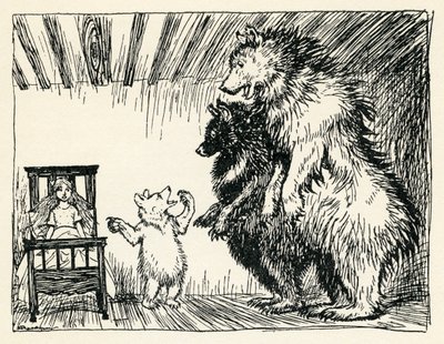 Üç Ayı by Arthur Rackham