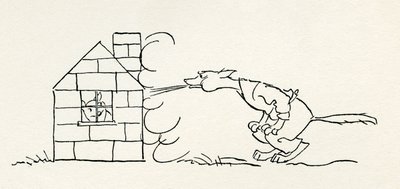 Üç küçük Domuz by Arthur Rackham