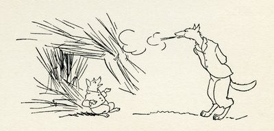 Üç küçük Domuz by Arthur Rackham