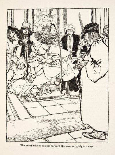 Küçük Kardeş ve Küçük Kız Kardeş ve Diğer Öyküler, Grimm Kardeşler, yayın 1917 by Arthur Rackham