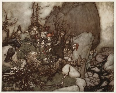 Washington Irving, pub tarafından Rip Van Winkle