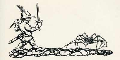 Thomas Başparmak by Arthur Rackham